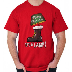 Merry Christmas Its A Lamp Graphic T-Shirt