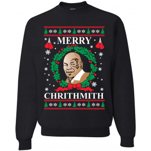 Merry Chrithmith Mike Tyson Ugly Christmas  T-Shirt
