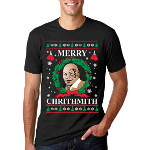 Merry Chrithmith Mike Tyson T-Shirt