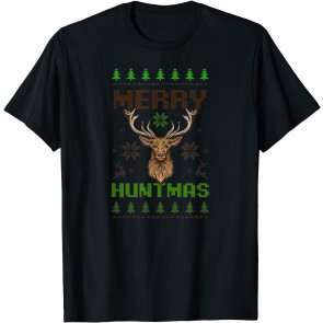 Merry Huntmas Design T-Shirt
