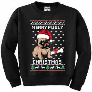 Merry Pugly Christmas T-Shirt