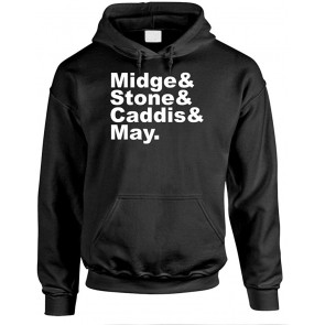 Midge & May & Caddis & Stone - Fly Fishing T-Shirt