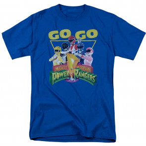 Mighty Morphin TV Series Go Go Group Logo T-Shirt