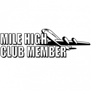 Mile High Club Member Tshirt
