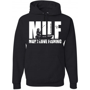 MILF Man I Love Fishing Fisherman Lover Humor Fishing T-Shirt