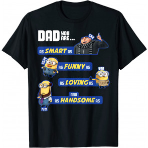 Minions Awesome Dad Qualities T-Shirt