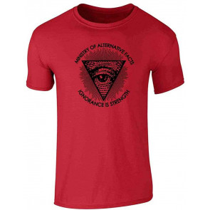 Ministry Of Alternative Facts Ignorance Is Strength Political Graphic T-Shirt