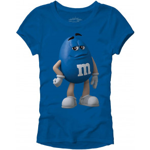M&M's Candy Character Full Body Juniors T-Shirt
