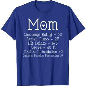 Mom Challenge Rating 30 T-Shirt