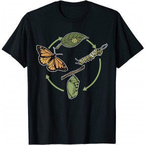 Monarch Butterfly Evolution Cute Butterfly T-Shirt
