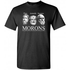 Morons Vezzini Quote Philosophers T-Shirt