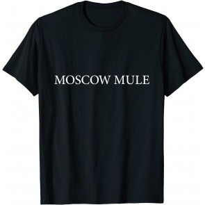 Moscow Mule Love Food Vintage Retro T-Shirt