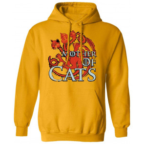 Mother Of Cats Of Thrones Dragons T-Shirt