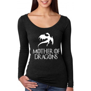 Mother Of Dragons GOT Fan White Pop Culture T-Shirt