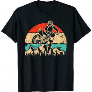 Motocross Vintage Dirt Bike Retro T-Shirt