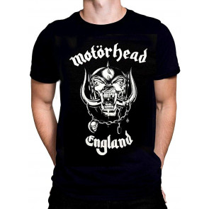 Motorhead England Official Merchandise Rocker Biker Fashion Cotton T-Shirt