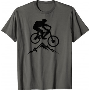 Mountain Biking Mountains Terrain MTB Biker T-Shirt