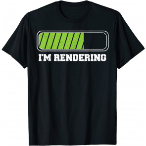 Movie Software: I'm Rendering - Filmmaker T-Shirt