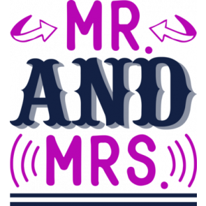 Mr And Mrs Wedding T-Shirt
