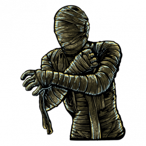 Mummy Retro Horror Tshirt