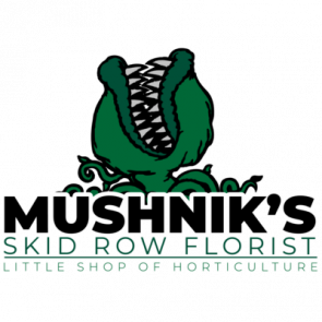Mushniks Skid Row Florist  Little Shop Of Horticulture  Little Shop Of Horrors 80s Tshirt