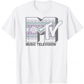 Music Television Ugly  Logo Fill T-Shirt