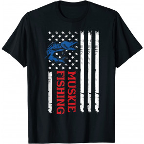 Muskie Fishing Muskellunge Fisherman T-Shirt