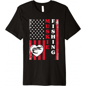 Muskie Fishing Muskellunge Fisherman T-Shirt