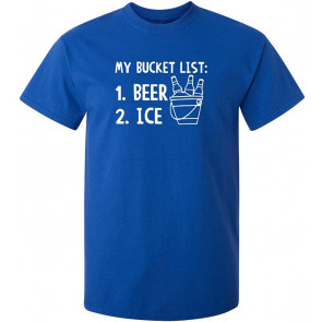 My Bucket List Beer Ice T-Shirt