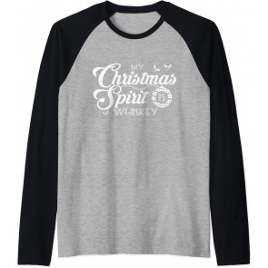 My Christmas Spirit Is Whiskey T-Shirt