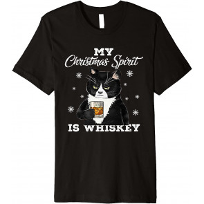 My Christmas Spirit Is Whiskey T-Shirt