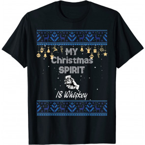 My Christmas Spirit Is Whiskey T-Shirt