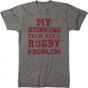 My Drinking Team Has A Rugby Problem Men's Tri-Blend T-Shirt