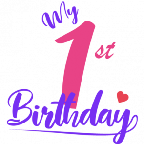 My First Birthday  Girls Birthday Personalized Tshirt With Your Childs Age T-Shirt