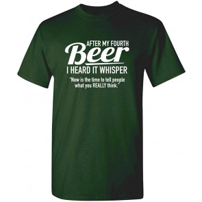 My Fourth Beer What You Think Drinking T-Shirt