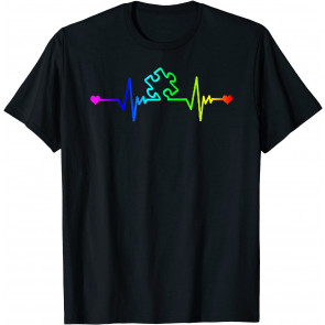 My Heart Beats For Special Ed Autism Teachers T T-Shirt