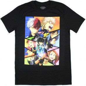 My Hero Academia Character Poster T-Shirt