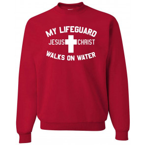 My Lifeguard Walks On Water Jesus Christ Bible T-Shirt