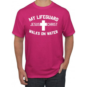 My Lifeguard Walks On Water Jesus Christ Bible T-Shirt