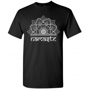 Namaste Namaskar Om Aum Sanskrit Hindu Greetings T-Shirt