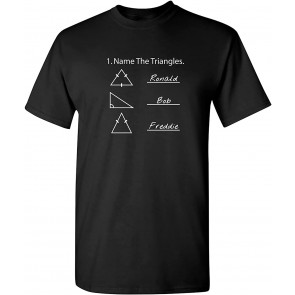 Name The Triangles T-Shirt