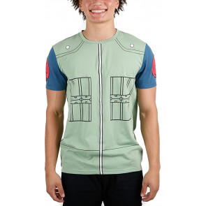Naruto Shippuden Anime Cartoon Kakashi Cosplay T-Shirt