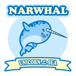 Narwhal Unicorn Of The Sea 2  Funny Tshirt