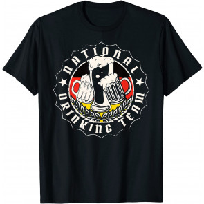 National Drinking Team Germany Flag T-Shirt