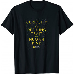 National Geographic- Curiosity Space Quote T-Shirt