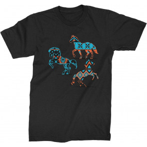 Native American Horses Southwest T-Shirt