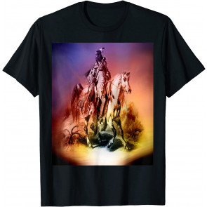 NativeInk Indian Blackfoot Hunter Clothes Apparel Blackfeet T-Shirt