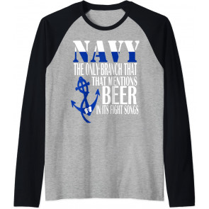 NAVY Beer Anchor T-Shirt