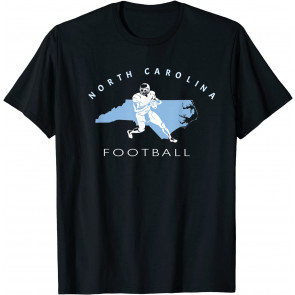 NC Quarterback The Tarheel State North Carolina T-Shirt