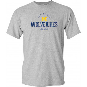 NCAA Arch Establish Logo, Team Color T-Shirt